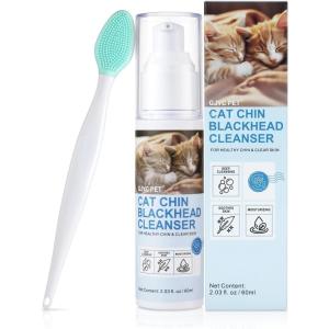 image:imageCat Chin Acne Cleanser  Deep Cleansing amp Soothing Formula  Gentle amp Effective Black Chin Treatment  Silicone Brush Included  203 fl ozBlue