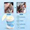 image:image1 oz 30g Natural Dog Paw Balm amp Nose Balm Lick Safe Paw Protector for Dogs amp Cats Moisturizer for Paw Pads Snout Elbows Winter Protection Repair Cracks Lickable Balm for Petsmilky white