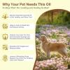 image:imagePet Fur Care Oil  Detangles Reduces Shedding  Adds Shine with Collagen amp Natural Oils  Leavein Conditioner for Dogs amp Cats  101 fl oz