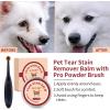 image:imageNatural Tear Stain Remover Balm for Dogs amp Cats  Gentle amp Effective Eye Care Prevents Tear Stains amp Reduces Redness Safe amp NonIrritating Formula with Professional Brush 1 ozCoconut