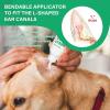 image:imageEar Cleaner for Dogs and Cats with Flexible Long Tube Ear Infection Treatment Deep Canal Solution for Ear Mites Infections Itch Wax amp Smell Safe Aloe Vera Formula 4 oz120ml4floz