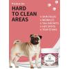 image:imageNatural Wrinkle Wipes for Dogs 120 Count Hypoallergenic Dog Wipes Wrinkle Wipes French Bulldog Cleaning amp Deodorizing Dog Wipes for Grooming Faces Paws amp Butts