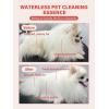 image:imageConcentrated Waterless Dog Shampoo amp Cat Dry Shampoo No Rinse Pet Grooming Serum PlantBased Gentle Formula 8x12ml04floz Travel Tubes 4 PlantDerived Scents for Sensitive Puppy Kitten