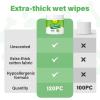 image:image120pcs Eyes Wipes for Dogs amp Cats VetRecommended Tear Stain Remover Hypoallergenic Removes Discharge Debris Crust No Added Fragrance with Aloe amp Coconut Oil Puppy Essentials Dog Accessories120ct