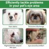 image:image120pcs Eyes Wipes for Dogs amp Cats VetRecommended Tear Stain Remover Hypoallergenic Removes Discharge Debris Crust No Added Fragrance with Aloe amp Coconut Oil Puppy Essentials Dog Accessories120ct