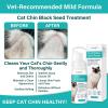 image:imageCat Chin Acne Cleaner  NoRinse Blackhead amp Pimple Remover with Brush  Gentle Formula for Sensitive Feline Skin Oil amp Debris Control 203 fl ozUnscented