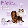 image:imagePet Coat Care Oil Oat Kernel amp Squalane Extract  Recovery Serum Lipid Balance amp Dry Skin Soothing PostBath Barrier Repair Deeply Moisturizing Leavein Conditioner Dogs Cats 169 fl ozLavender  Chamomile