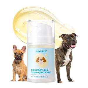 image:imageDog PostSun Recovery Serum  Soothes Hot Spots Redness amp Sun Discomfort  Repairs Moisture Barrier with Ceramides  For Ears Belly amp Paws  FastAbsorbing Formula 185 fl oz