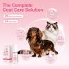 image:imagePet Coat Care Oil Coconut amp Jojoba Infusion  Nourishing Serum to Reduce Stubborn Knots UV Heat Shield AntiStatic Lipid Repair for Dry Damaged Fur LickSafe Treatment Dogs Cats 169 fl ozSweet Sakura